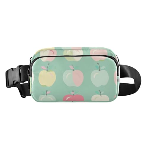 Bunte süße Umhängetasche für Damen und Herren, Mini-Gürteltasche mit verstellbarem Riemen für Radfahren, Wandern, Fitnessstudio von aidingzhi