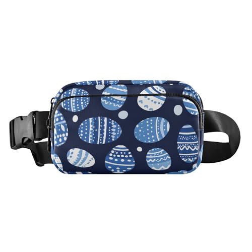 Cartoon-Umhängetasche mit süßem Ostereier-Motiv, modische Umhängetasche für Damen und Herren, wasserabweisend, mit verstellbarem Gurt, für Workout, Laufen, Wandern von aidingzhi