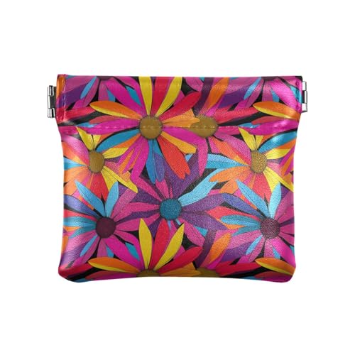 Coneflower Genesis bunte Damen-Geldbörse aus Leder, praktische Organisationstaschen für Mädchen und Damen Coneflower Genesis bunte Damen-Geldbörse aus Leder, praktische Organisationstaschen für Mädchen und Damen von aidingzhi