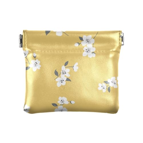 Damen-Geldbörse mit Blumenmotiv, Leder, wasserdicht, Kleingeldhalter, Kartenorganizer für Frauen von aidingzhi