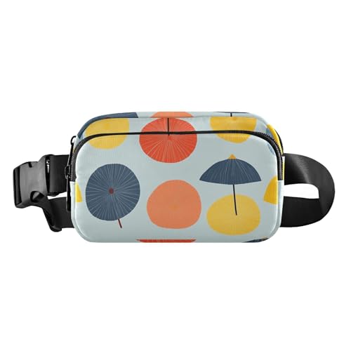 Gürteltasche mit kreisförmigem Regenschirm, geometrisch, modisch, für Damen und Herren, große Kapazität, Umhängetasche mit verstellbarem Gurt, für Reisen, Fitnessstudio, Arbeit Gürteltasche mit kreisförmigem Regenschirm, geometrisch, modisch, für Damen und Herren, große Kapazität, Umhängetasche mit verstellbarem Gurt, für Reisen, Fitnessstudio, Arbeit von aidingzhi