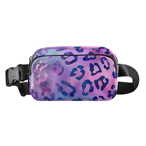 Modische Bauchtasche mit Leopardenmuster für Damen, Herren, Teenager, große Kapazität, Crossbody-Sporttasche mit verstellbarem Riemen für Einkaufen, Sport, Arbeit Modische Bauchtasche mit Leopardenmuster für Damen, Herren, Teenager, große Kapazität, Crossbody-Sporttasche mit verstellbarem Riemen für Einkaufen, Sport, Arbeit von aidingzhi