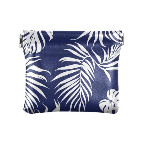 Palm Damen-Geldbörse aus Leder, mit praktischem Verschluss, Kartenhalter für Männer und Frauen von aidingzhi