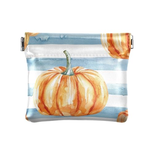 Pumpkins Kleine Geldbörse aus Leder, wasserdicht, für persönliche Gegenstände, Organizer für Damen Pumpkins Kleine Geldbörse aus Leder, wasserdicht, für persönliche Gegenstände, Organizer für Damen von aidingzhi