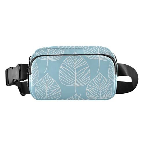 Stilvolle Bauchtasche für Damen, Herren, Teenager, große Kapazität, Crossbody-Sporttasche mit verstellbarem Riemen, für Reisen, Fitnessstudio, Arbeit, Hellblau Stilvolle Bauchtasche für Damen, Herren, Teenager, große Kapazität, Crossbody-Sporttasche mit verstellbarem Riemen, für Reisen, Fitnessstudio, Arbeit, Hellblau von aidingzhi