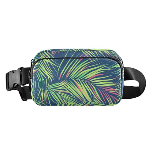 The Leaves Of Palms modische Bauchtasche für Damen und Herren, Mini-Gürteltasche mit verstellbarem Riemen für Reisen, Urlaub, Laufen The Leaves Of Palms modische Bauchtasche für Damen und Herren, Mini-Gürteltasche mit verstellbarem Riemen für Reisen, Urlaub, Laufen von aidingzhi