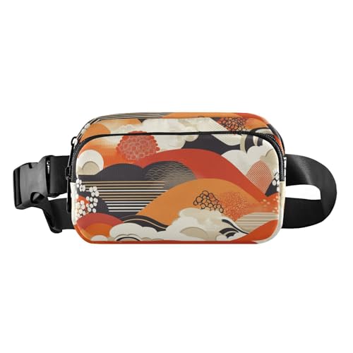 Trendige Bauchtasche im japanischen Stil für Männer und Frauen, große Kapazität, Reißverschluss, Gürteltasche mit verstellbarem Riemen für Reisen, Laufen, Wandern Trendige Bauchtasche im japanischen Stil für Männer und Frauen, große Kapazität, Reißverschluss, Gürteltasche mit verstellbarem Riemen für Reisen, Laufen, Wandern von aidingzhi