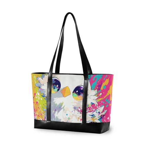 aidingzhi Ästhetische Aquarell-schicke professionelle Tasche für Damen, 35,6 cm, mit Reißverschluss, Tragetasche für Lehrer mit Tablet von aidingzhi