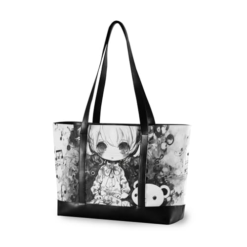 aidingzhi Aktentasche mit großem Fassungsvermögen, mit Reißverschluss, für Pendler mit Mittagessen von aidingzhi