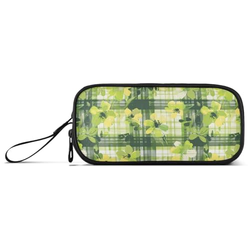 aidingzhi Art Nylon Großes Federmäppchen mit Reißverschluss, hohe Kapazität, Federmäppchen für Mädchen, Schreibwaren-Organizer für High School Kids, Kunst, Einheitsgröße, Schreibwaren von aidingzhi