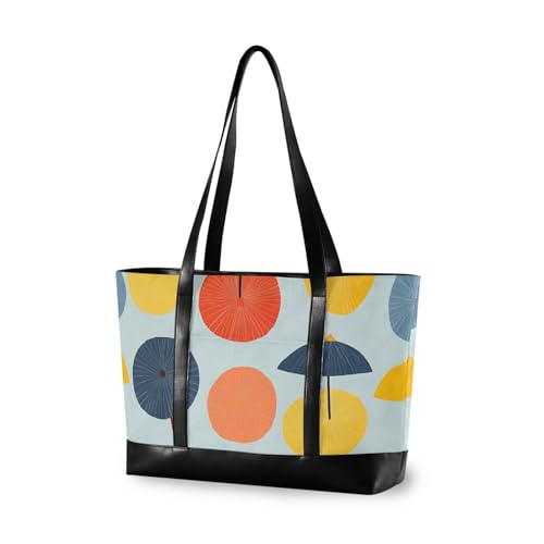 aidingzhi Circle Umbrella Geometrische einfache Damen Laptoptasche mit Reißverschluss Arbeitstasche für Männer mit aidingzhi Circle Umbrella Geometrische einfache Damen Laptoptasche mit Reißverschluss Arbeitstasche für Männer mit von aidingzhi