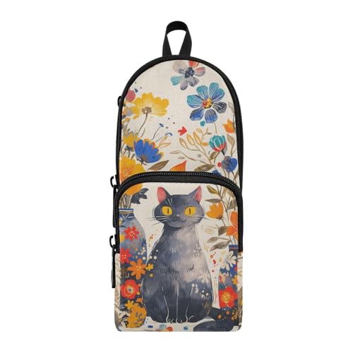 aidingzhi Einfaches, minimalistisches, niedliches Nylon-Federmäppchen mit 3 Fächern, multifunktionales Federmäppchen mit Reißverschluss, Schreibwaren-Organizer für Büro aidingzhi Einfaches, minimalistisches, niedliches Nylon-Federmäppchen mit 3 Fächern, multifunktionales Federmäppchen mit Reißverschluss, Schreibwaren-Organizer für Büro von aidingzhi