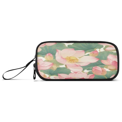 aidingzhi Federmäppchen aus Nylon, großes Fassungsvermögen, großes Federmäppchen mit Reißverschluss, Schreibwaren für High School Teen von aidingzhi