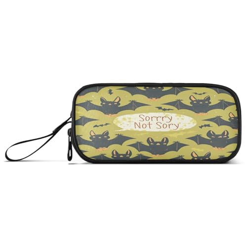 aidingzhi Federmäppchen aus Nylon für Teenager, mit hoher Kapazität, für Jungen, Schreibwaren für adrette Schüler von aidingzhi