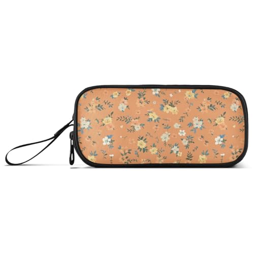 aidingzhi Federmäppchen aus Nylon mit Blumenmuster, für Teenager, Mädchen, großes Fassungsvermögen, für Jungen, Schreibwaren für Büro, Kinder von aidingzhi