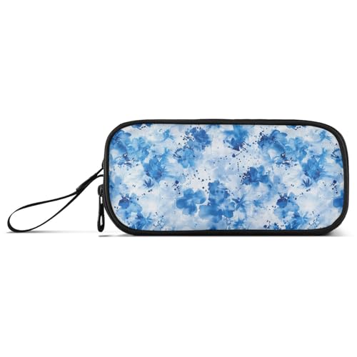 aidingzhi Federmäppchen aus Nylon mit großem Fassungsvermögen, großes Federmäppchen mit Reißverschluss, Schreibwaren für Herren von aidingzhi