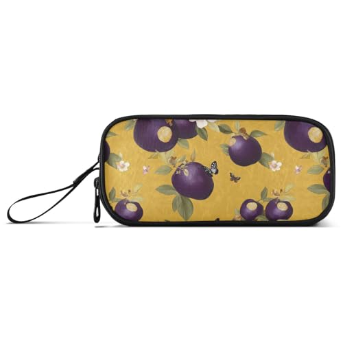 aidingzhi Federmäppchen für Teenager, mit Fächern für Schule, Schreibwaren für Herren in der Mittelschule, goldfarben von aidingzhi