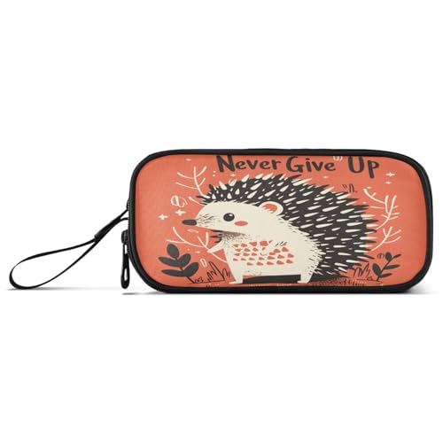 aidingzhi Federmäppchen mit Reißverschluss, niedliches Nylon-Stiftetui, großes Fassungsvermögen, großes Federmäppchen mit Reißverschluss, Schreibwaren-Organizer für elementare Adrette, Rot aidingzhi Federmäppchen mit Reißverschluss, niedliches Nylon-Stiftetui, großes Fassungsvermögen, großes Federmäppchen mit Reißverschluss, Schreibwaren-Organizer für elementare Adrette, Rot von aidingzhi