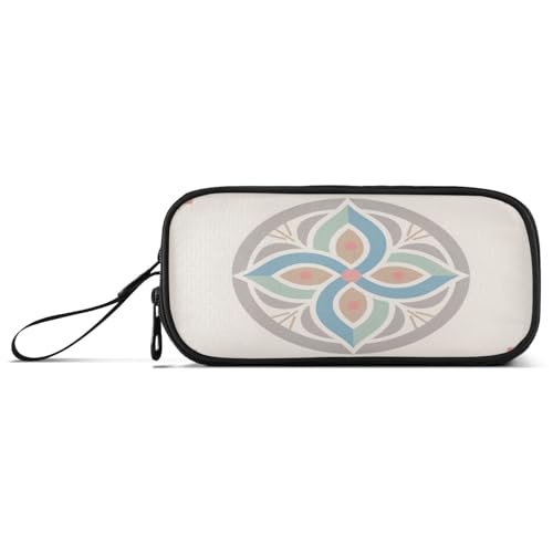 aidingzhi Federmäppchen mit exotischen geometrischen Mustern, vier Kleeblättern, Nylon, hohe Kapazität, Federmäppchen, Organizer, Schulbedarf, für Jugendliche aidingzhi Federmäppchen mit exotischen geometrischen Mustern, vier Kleeblättern, Nylon, hohe Kapazität, Federmäppchen, Organizer, Schulbedarf, für Jugendliche von aidingzhi