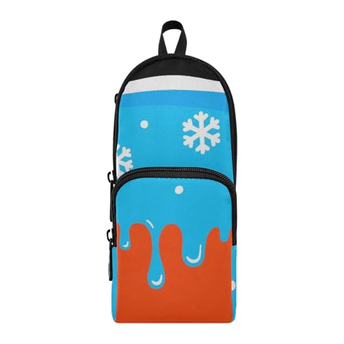 aidingzhi Graffiti Art Federmäppchen aus Nylon, 3 Fächer, großes Fassungsvermögen, Federmäppchen, Organizer, Schulbedarf, für adrette Schule aidingzhi Graffiti Art Federmäppchen aus Nylon, 3 Fächer, großes Fassungsvermögen, Federmäppchen, Organizer, Schulbedarf, für adrette Schule von aidingzhi