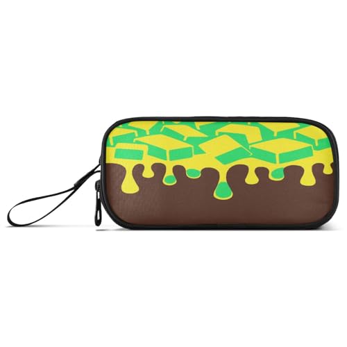 aidingzhi Graffiti-Kunst-Federmäppchen aus Nylon für die Schule, großes Fassungsvermögen, Federmäppchen für Schule, Schreibwaren, Organizer für College-Kinder, Gelb / Braun aidingzhi Graffiti-Kunst-Federmäppchen aus Nylon für die Schule, großes Fassungsvermögen, Federmäppchen für Schule, Schreibwaren, Organizer für College-Kinder, Gelb / Braun von aidingzhi