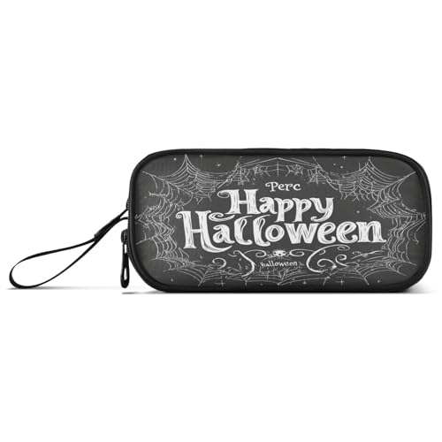 aidingzhi Happy Halloween Nylon Federmäppchen Federmäppchen Große Kapazität College Federmäppchen Schule Schreibwaren für Schule Teenager Mädchen von aidingzhi