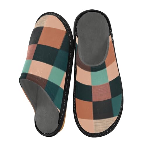 aidingzhi Hausschuhe für Damen, Innenbereich, Memory-Schaum, Hausschuhe, Bettpantoffeln, Buffalo Plaid Karo Rotgold, 39.5/40 EU aidingzhi Hausschuhe für Damen, Innenbereich, Memory-Schaum, Hausschuhe, Bettpantoffeln, Buffalo Plaid Karo Rotgold, 39.5/40 EU von aidingzhi