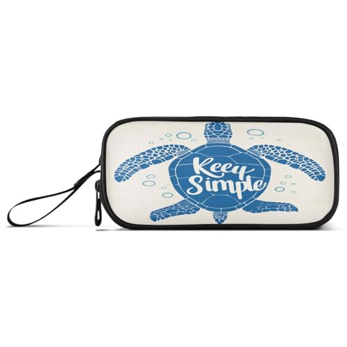 aidingzhi Keep Simple Federmäppchen aus Nylon, mit Reißverschluss, großes Fassungsvermögen, für Schule, Schreibwaren, Organizer für Mittelschule aidingzhi Keep Simple Federmäppchen aus Nylon, mit Reißverschluss, großes Fassungsvermögen, für Schule, Schreibwaren, Organizer für Mittelschule von aidingzhi