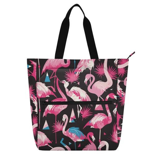 aidingzhi Kinder-Tragetasche, Klaviertasche für Jungen, Mädchen, Frauen, geometrische Flamingos, robust, Lehrer-Tragetasche, Bibliothekstasche für Schule, Einkaufen, Lebensmittel, Regenbogen aidingzhi Kinder-Tragetasche, Klaviertasche für Jungen, Mädchen, Frauen, geometrische Flamingos, robust, Lehrer-Tragetasche, Bibliothekstasche für Schule, Einkaufen, Lebensmittel, Regenbogen von aidingzhi