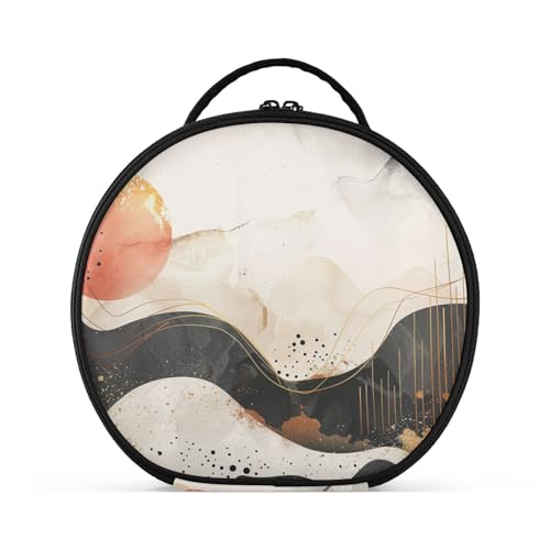 aidingzhi Kosmetiktasche für Damen, vertikal, freistehend, wasserdicht, Reise-Kosmetiktasche für Damen, mit verstellbaren Trennwänden, 27,9 cm von aidingzhi