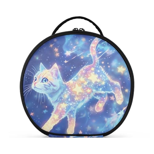 aidingzhi Kosmetiktasche mit Fächern und Griff, große Kosmetiktasche für Damen, mit verstellbaren Trennwänden, 27,9 cm von aidingzhi