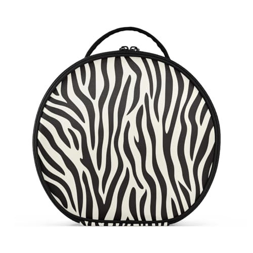 aidingzhi Make-up-Tasche mit Fächern und Griff, tragbare Reisetasche für Damen, mit verstellbaren Trennwänden, 27,9 cm, Weiß aidingzhi Make-up-Tasche mit Fächern und Griff, tragbare Reisetasche für Damen, mit verstellbaren Trennwänden, 27,9 cm, Weiß von aidingzhi