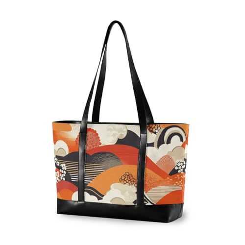 aidingzhi Moderne Arbeitstasche für Damen im japanischen Stil mit Reißverschluss für die Arbeit mit aidingzhi Moderne Arbeitstasche für Damen im japanischen Stil mit Reißverschluss für die Arbeit mit von aidingzhi