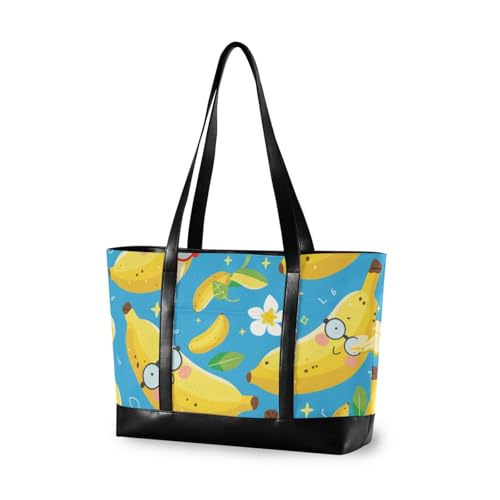 aidingzhi Niedliche Cartoon-Bananen-Laptop-Tragetasche für Damen, mit Reißverschluss-Taschen für die Arbeit für Damen mit Tablet aidingzhi Niedliche Cartoon-Bananen-Laptop-Tragetasche für Damen, mit Reißverschluss-Taschen für die Arbeit für Damen mit Tablet von aidingzhi