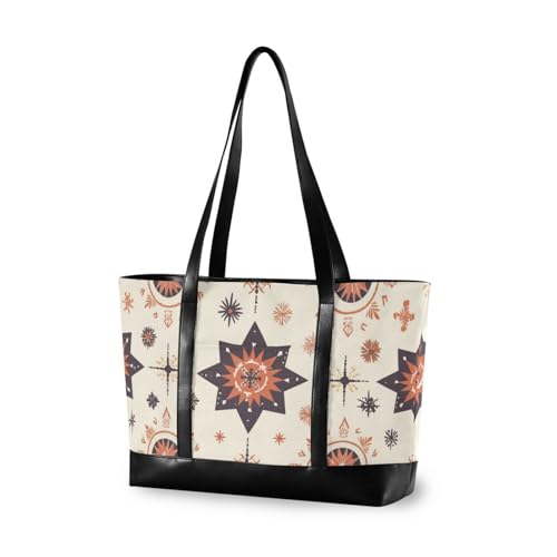 aidingzhi Nordic Simple Boho Style Professionelle Laptoptasche für Damen 14 mit Reißverschluss Aktentaschen für Büro inkl von aidingzhi