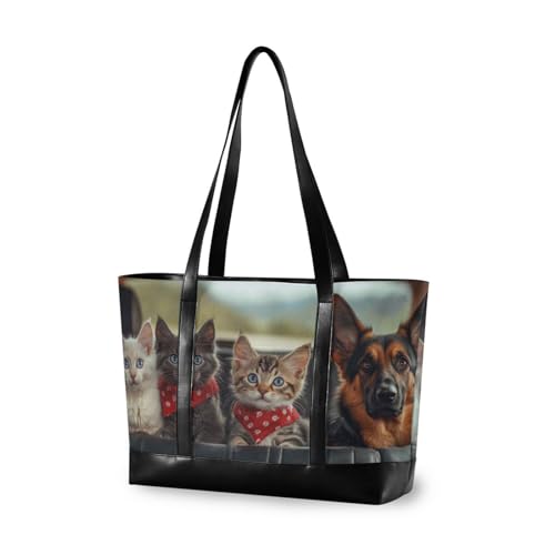 aidingzhi Realistische Katzen- und Hundefotografie, tragbare Tragetasche für Frauen mit Reißverschluss, Reisetasche für Krankenschwestern mit aidingzhi Realistische Katzen- und Hundefotografie, tragbare Tragetasche für Frauen mit Reißverschluss, Reisetasche für Krankenschwestern mit von aidingzhi