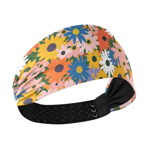 aidingzhi Rutschfeste Sommer-Stirnbänder für Damen, dehnbarer Schweiß für Basketball, Yoga, Athletik, Sport, Volleyball von aidingzhi