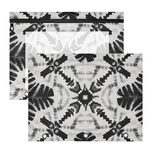 aidingzhi Stiftebox mit 3 Löchern für A4-Papier, Briefe, 2 Stück, Lehrer, Kunstbedarf, Aufbewahrung, schwarz, Batikfärbung aidingzhi Stiftebox mit 3 Löchern für A4-Papier, Briefe, 2 Stück, Lehrer, Kunstbedarf, Aufbewahrung, schwarz, Batikfärbung von aidingzhi