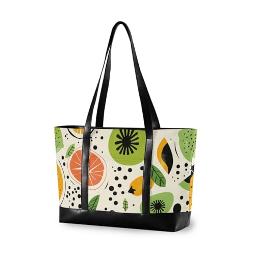 aidingzhi Süße Kritzelei-Zeichnungen, Sommer, tragbare Tasche für Damen, für die Arbeit, mit Reißverschluss-Tragetasche für Fitnessstudio mit Tablet von aidingzhi