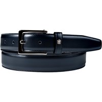 AIGNER Herren Gürtel blau Glattleder von aigner