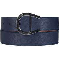 AIGNER Herren Gürtel blau Leder von aigner