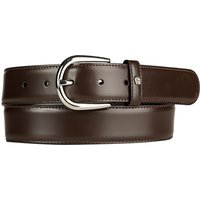 AIGNER Herren Gürtel braun Glattleder von aigner