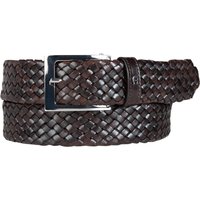 AIGNER Herren Gürtel braun Leder von aigner