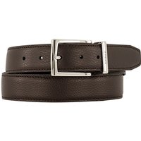 AIGNER Herren Gürtel braun Leder von aigner