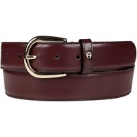 AIGNER Herren Gürtel rot Glattleder von aigner