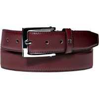 AIGNER Herren Gürtel rot Glattleder von aigner