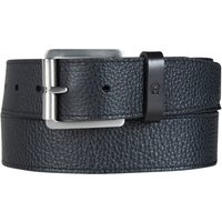 AIGNER Herren Gürtel schwarz Leder von aigner