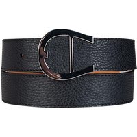 AIGNER Herren Gürtel schwarz Leder von aigner