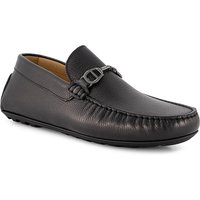 AIGNER Herren Slipper schwarz Glattleder von aigner