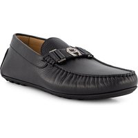 AIGNER Herren Slipper schwarz Glattleder von aigner